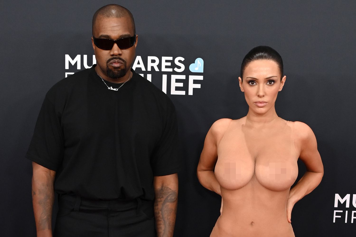 Kanye West Reacts to Wife Bianca Censori’s Viral X-Rated Grammys Outfit—Then Deletes Statement